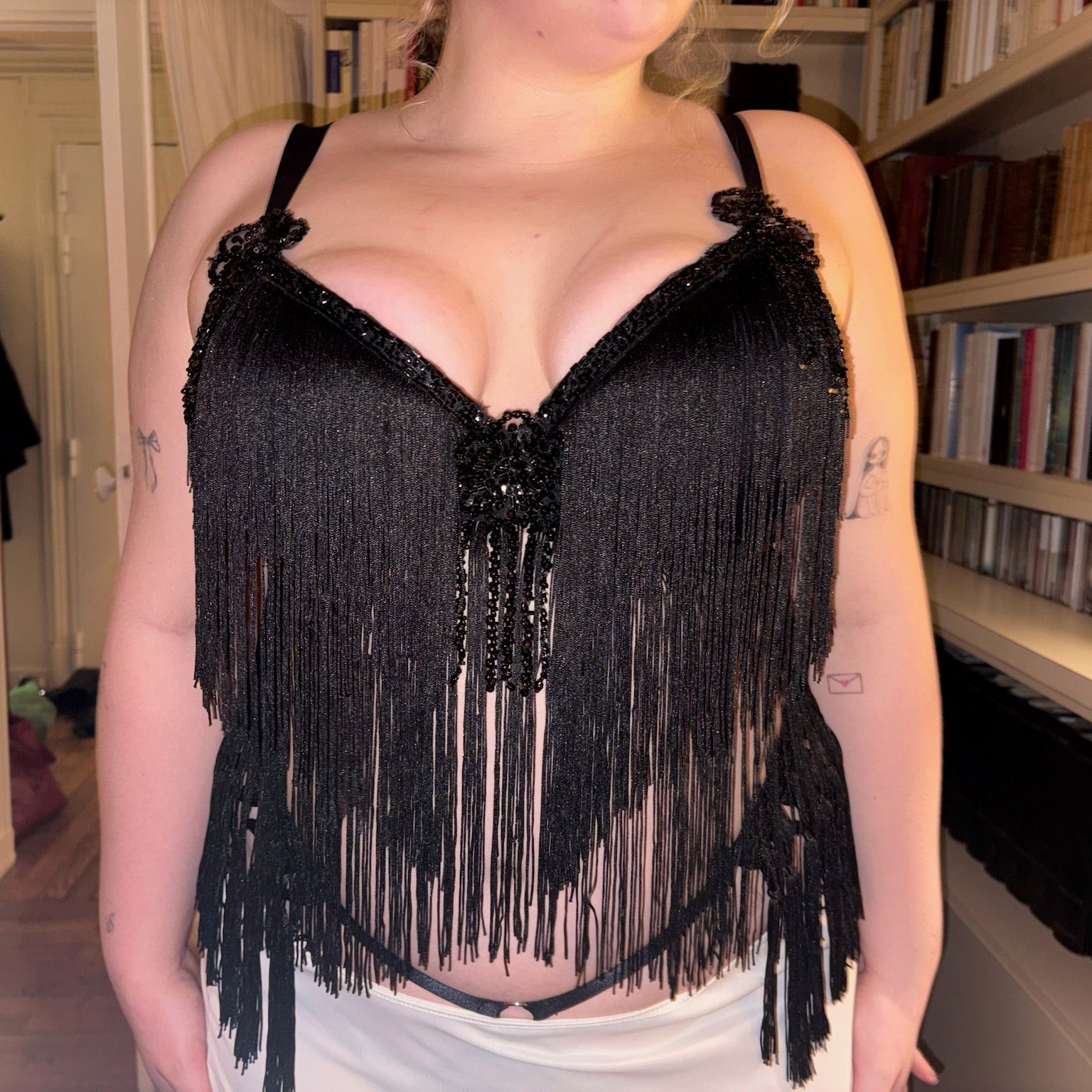 Midnight Rose Bra-- Made to Order
