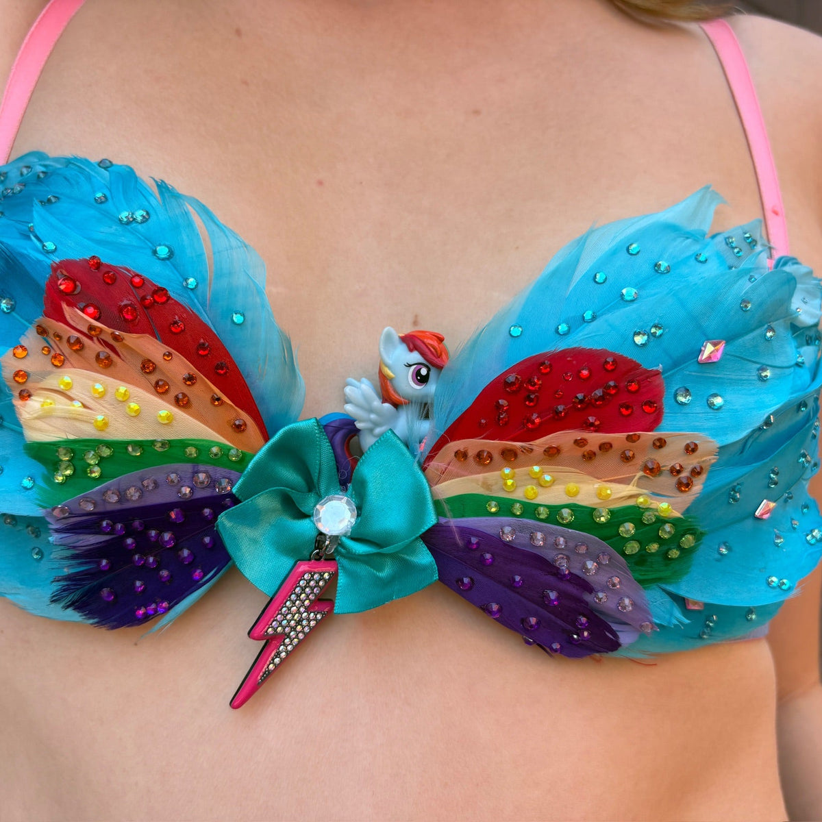 Rainbow Dash Bra