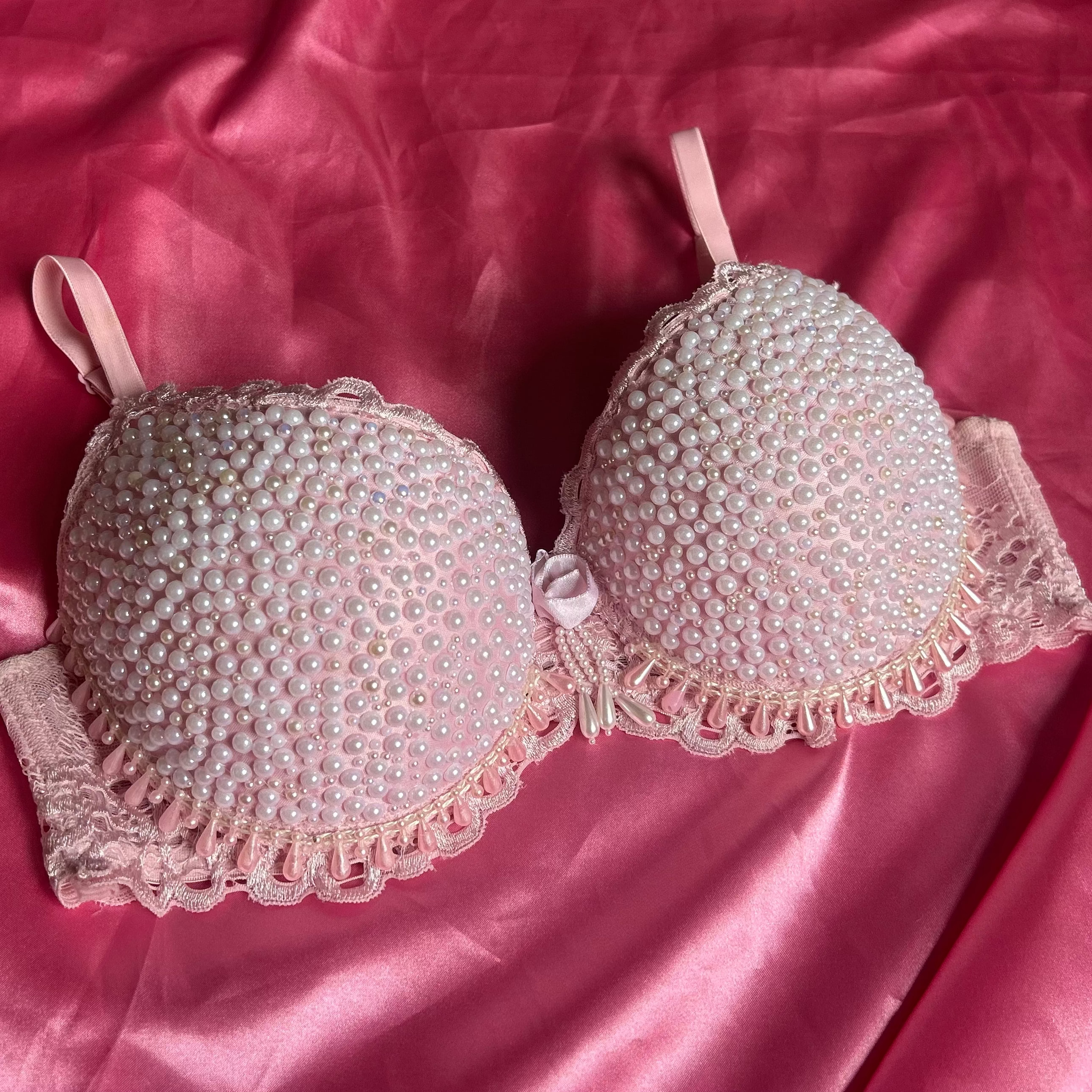 Pink Pearl Bra