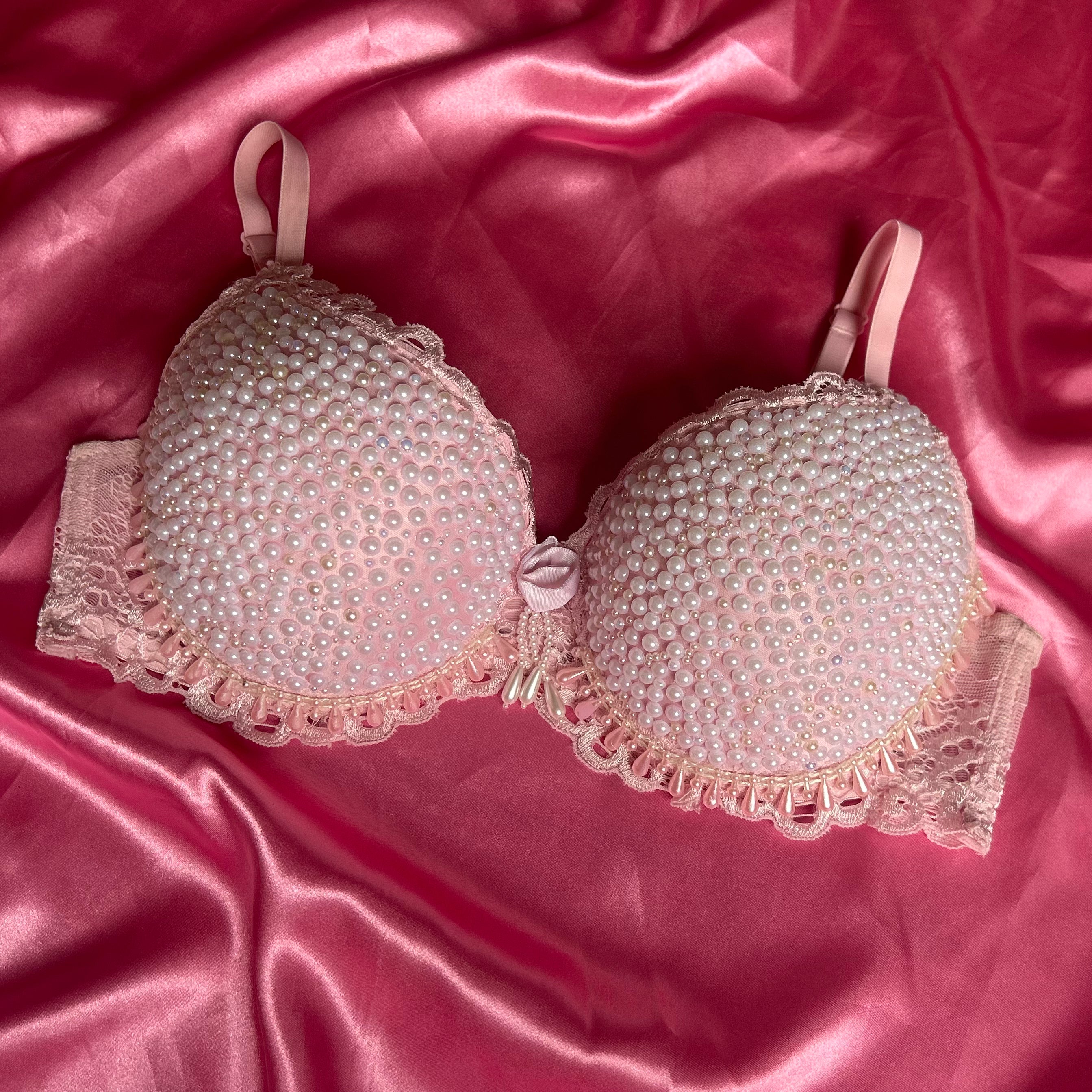 Pink Pearl Bra